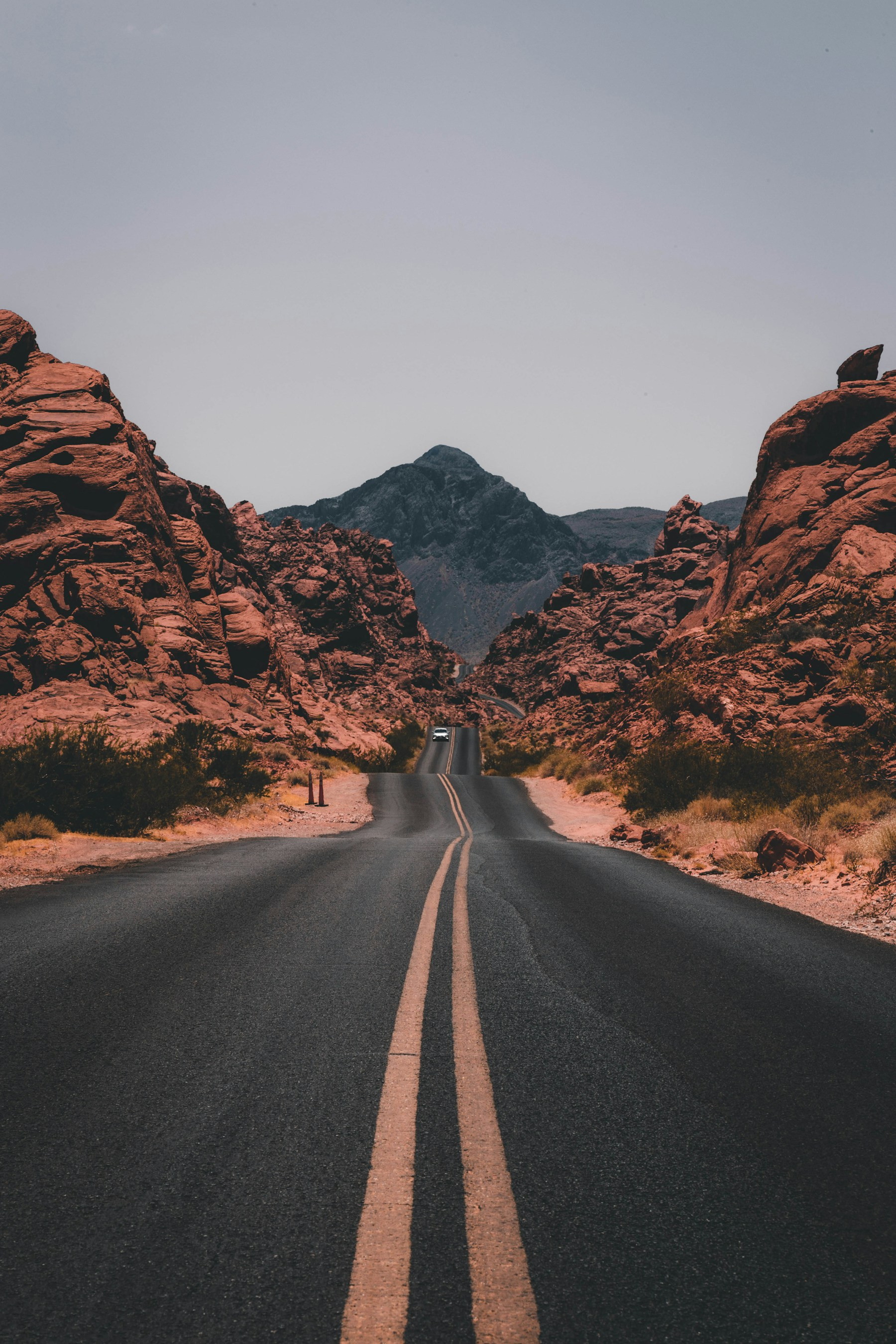 Warm road landscape for the personal site